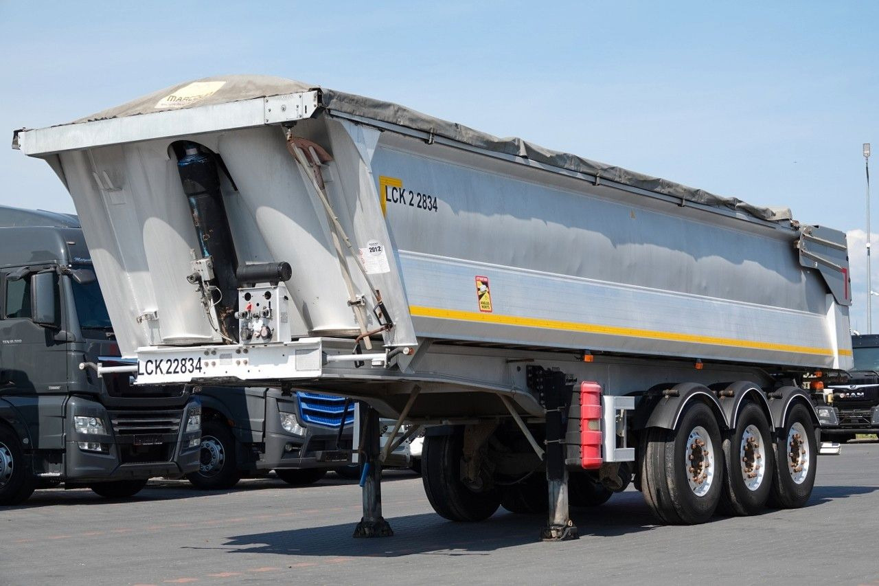 Benalu WYWROTKA 27 m3 / ALUMINIOWA / HYDRAULICZNA KLAPA - Volquete semirremolque: foto 3 Benalu WYWROTKA 27 m3 / ALUMINIOWA / HYDRAULICZNA KLAPA - Volquete semirremolque: foto 3