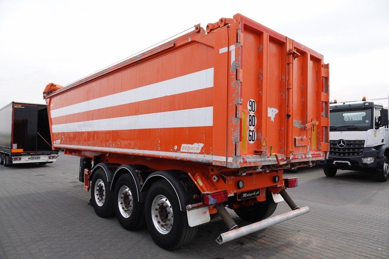 Benalu WYWROTKA 33 m3 / KLAPO-DRZWI / WAGA: 5500 KG / A - Volquete semirremolque: foto 4 Benalu WYWROTKA 33 m3 / KLAPO-DRZWI / WAGA: 5500 KG / A - Volquete semirremolque: foto 4