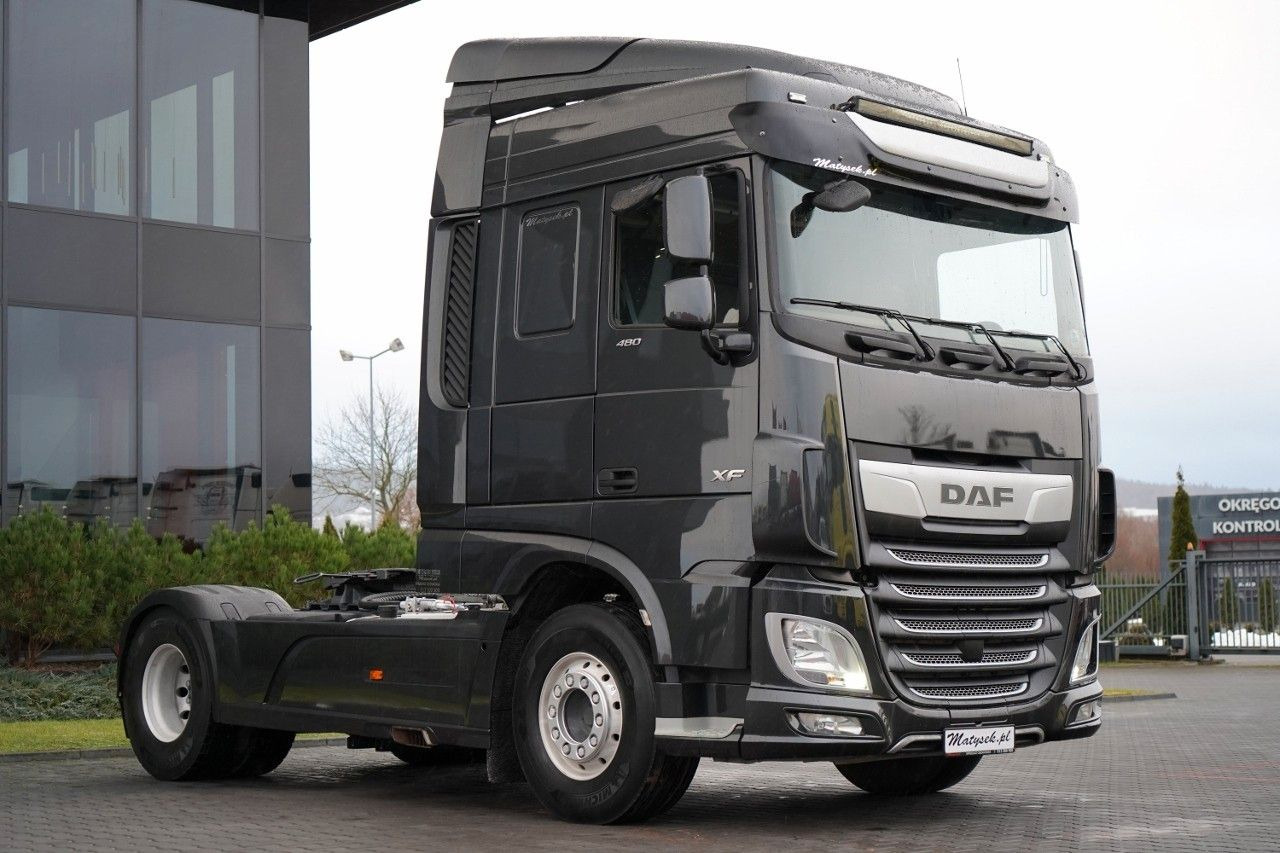 DAF XF 480 / SPACE CAB / HYDRAULIKA / ALUFELGI / - Cabeza tractora: foto 1 DAF XF 480 / SPACE CAB / HYDRAULIKA / ALUFELGI / - Cabeza tractora: foto 1