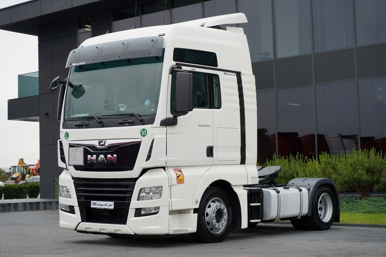 MAN TGX 18.470 / LOW DECK / MEGA / XXL / REGULOWANE - Cabeza tractora: foto 1 MAN TGX 18.470 / LOW DECK / MEGA / XXL / REGULOWANE - Cabeza tractora: foto 1