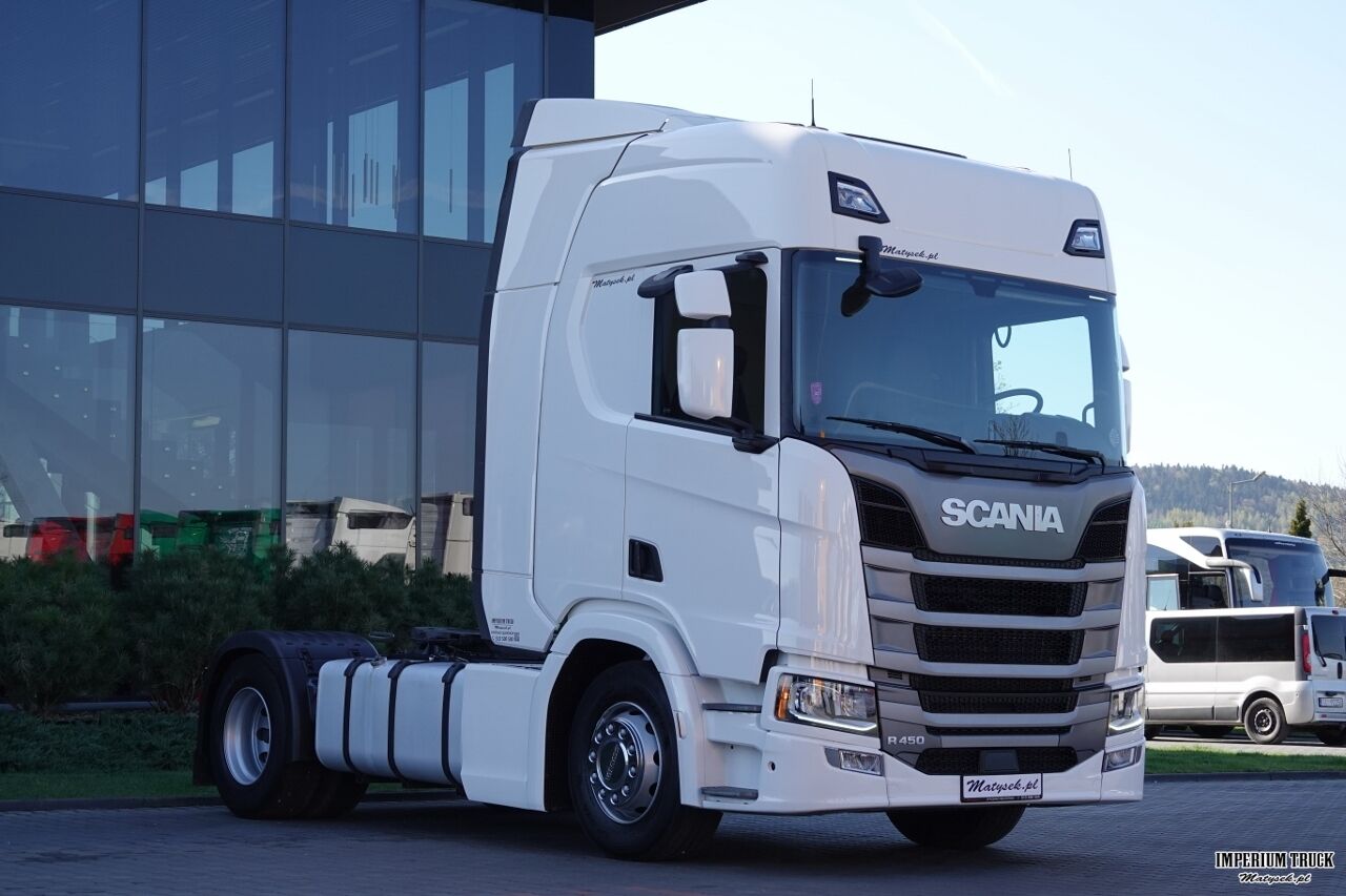 SCANIA R 450 / RETARDER / KLIMA POSTOJOWA / ZBIORNIKI 1 400 L / EURO 6 - Cabeza tractora: foto 1 SCANIA R 450 / RETARDER / KLIMA POSTOJOWA / ZBIORNIKI 1 400 L / EURO 6 - Cabeza tractora: foto 1