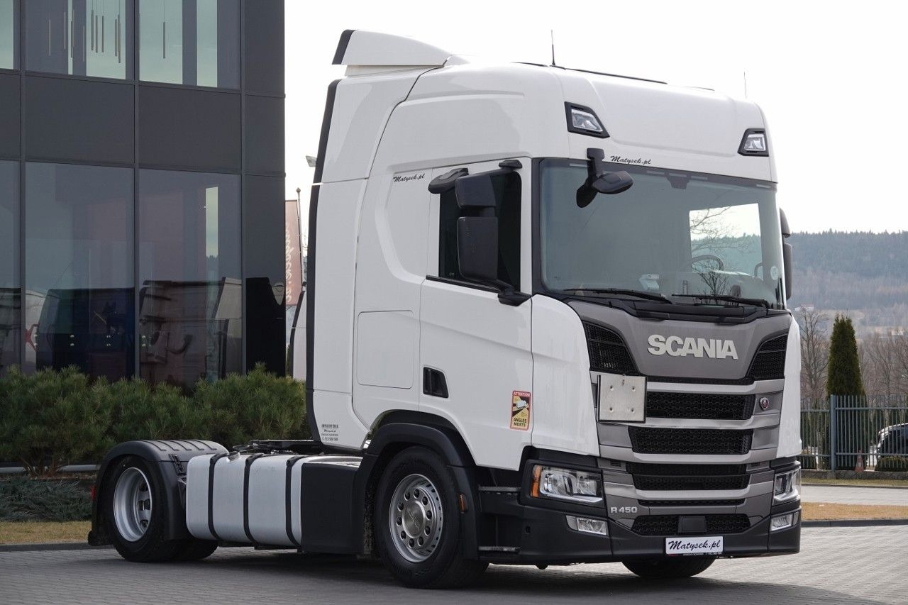 Scania R 450 / RETARDER / MEGA / LOWDECK / 2021 ROK / P - Cabeza tractora: foto 1 Scania R 450 / RETARDER / MEGA / LOWDECK / 2021 ROK / P - Cabeza tractora: foto 1