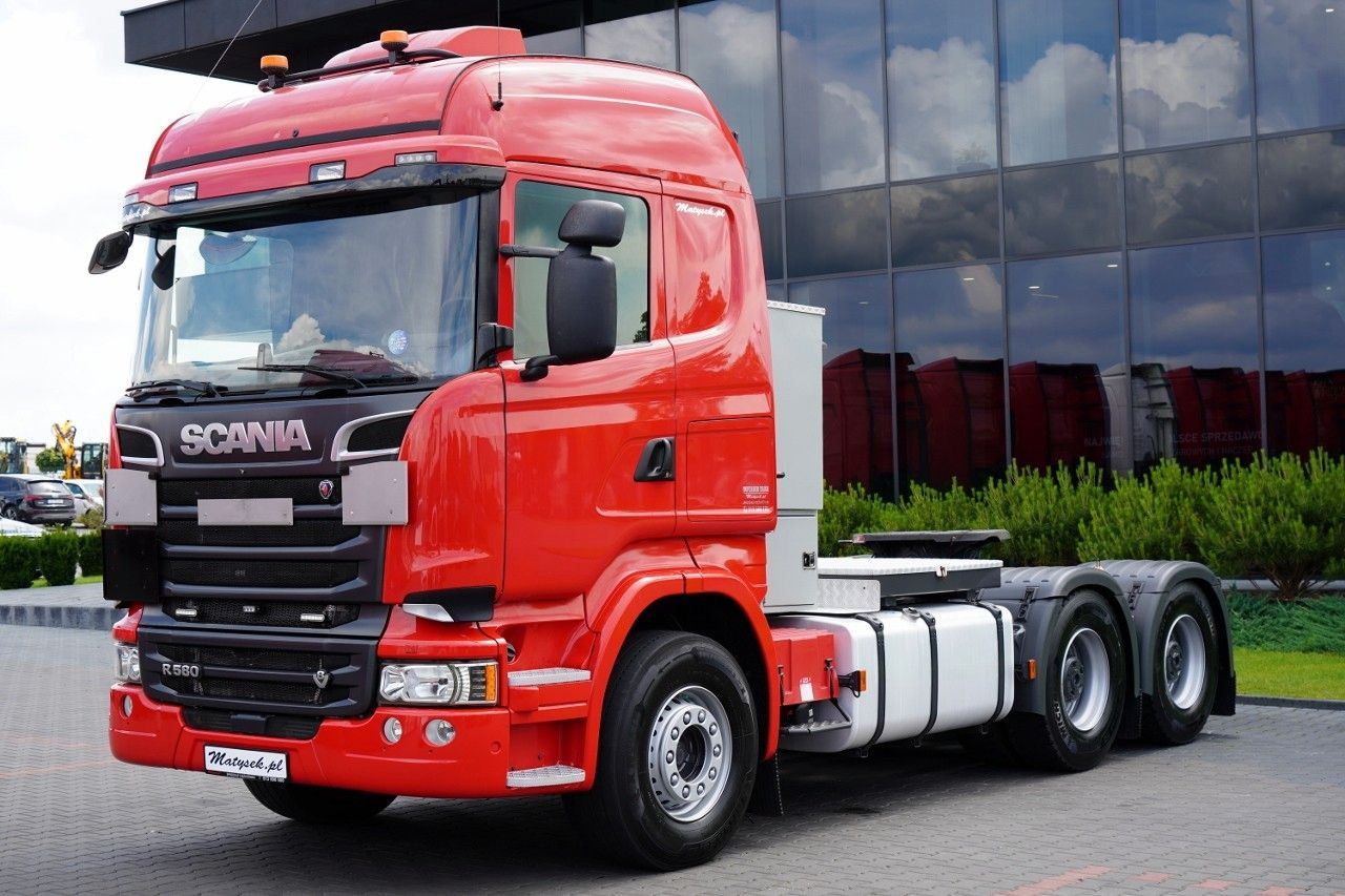 Scania R 580 / V8 / 6x4 / DMC: 150.000 KG / RETARDER / - Cabeza tractora: foto 1 Scania R 580 / V8 / 6x4 / DMC: 150.000 KG / RETARDER / - Cabeza tractora: foto 1
