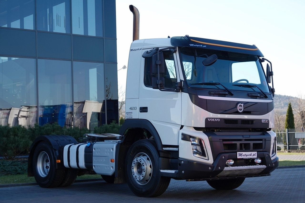 Volvo FMX 420 / 13 LITROWY / NISKA KABINA / SPROWADZON - Cabeza tractora: foto 1 Volvo FMX 420 / 13 LITROWY / NISKA KABINA / SPROWADZON - Cabeza tractora: foto 1