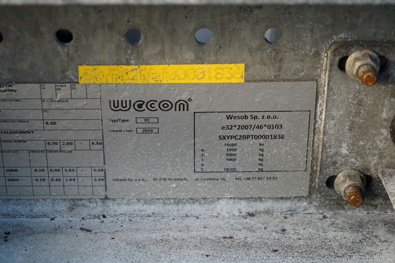 Portacontenedore/ Intercambiable camión DAF XF 480 / BDF / 6X2 / ZESTAW TANDEM / SSC / I-PAR: foto 35 Portacontenedore/ Intercambiable camión DAF XF 480 / BDF / 6X2 / ZESTAW TANDEM / SSC / I-PAR: foto 35