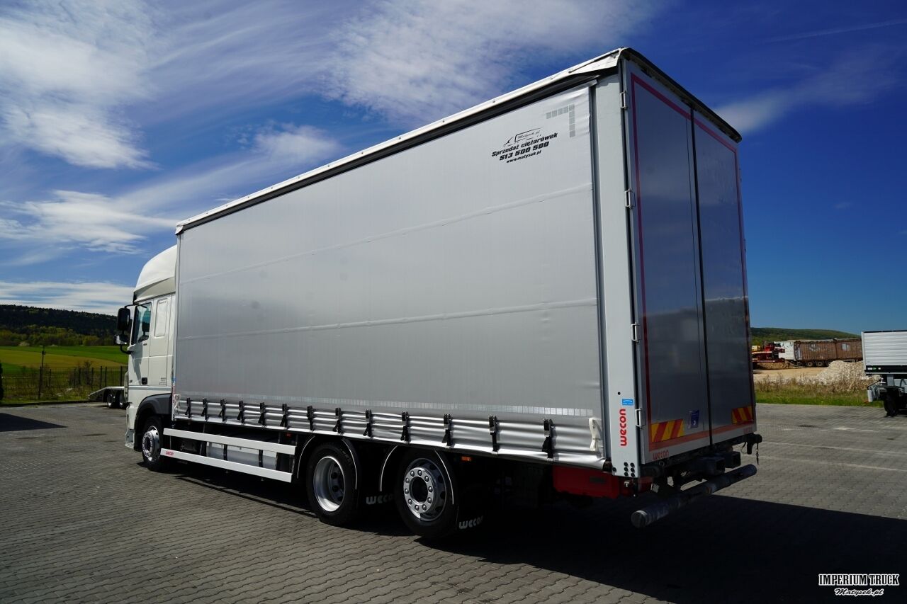 DAF XF 480 / FIRANKA 7,7 M / SSC / MEGA / KLIMA POSTOJOWA / 6X2 / OŚ PODNOSZONA / DACH PODNOSZONY / ZAWIESIE DO WÓZKA / - Camión lona: foto 5 DAF XF 480 / FIRANKA 7,7 M / SSC / MEGA / KLIMA POSTOJOWA / 6X2 / OŚ PODNOSZONA / DACH PODNOSZONY / ZAWIESIE DO WÓZKA / - Camión lona: foto 5