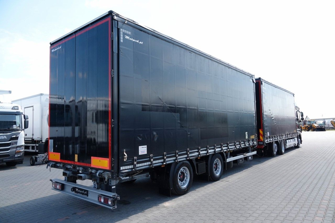 DAF XF 480 / ZESTAW TANDEM / 120 M3 / PRZEJAZDOWY / - Camión lona: foto 4 DAF XF 480 / ZESTAW TANDEM / 120 M3 / PRZEJAZDOWY / - Camión lona: foto 4