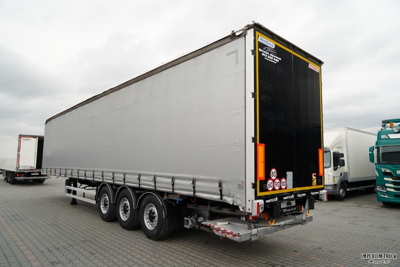 FRUEHAUF / FIRANKA / STANDARD / WINDA DHOLLANDIA 2 000 kg / MOCNA PODŁOGA SZYNA DESKA / KOSZ NA PALETY - Semirremolque lona: foto 2 FRUEHAUF / FIRANKA / STANDARD / WINDA DHOLLANDIA 2 000 kg / MOCNA PODŁOGA SZYNA DESKA / KOSZ NA PALETY - Semirremolque lona: foto 2