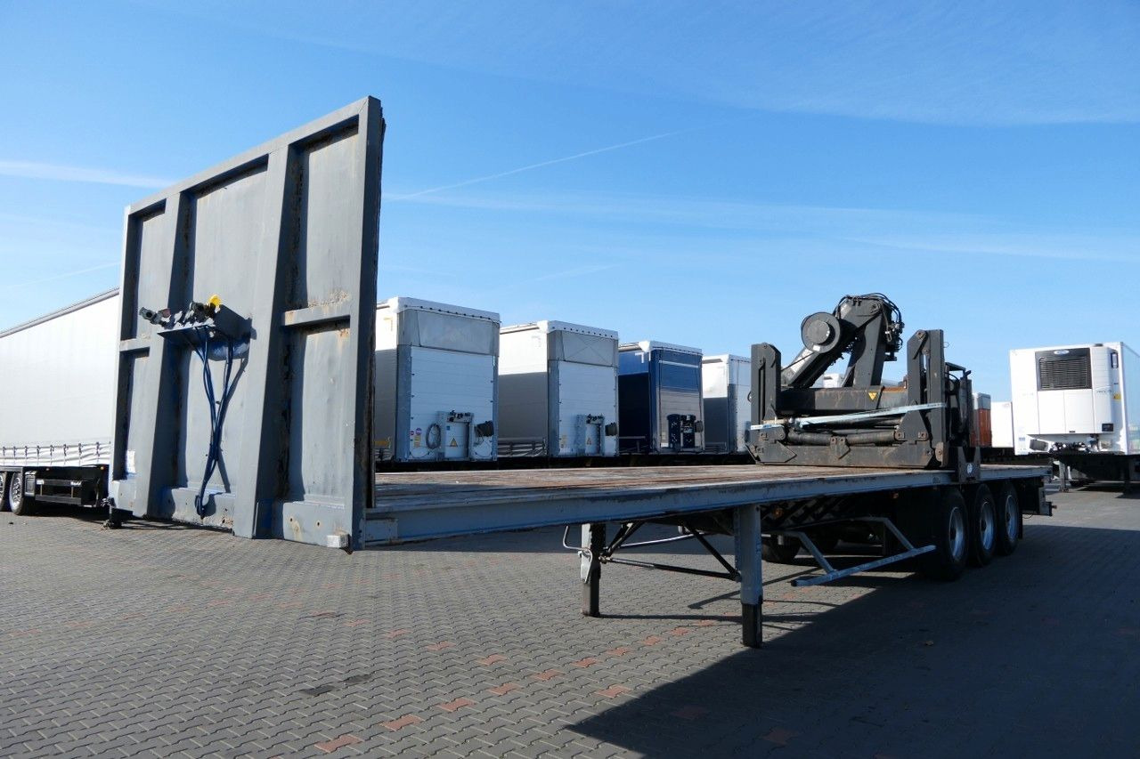 Kaiser PLATFORM/FOR BUILDING/CRANE HIAB /STRONG-FLOOR - Semirremolque plataforma/ Caja abierta: foto 2 Kaiser PLATFORM/FOR BUILDING/CRANE HIAB /STRONG-FLOOR - Semirremolque plataforma/ Caja abierta: foto 2