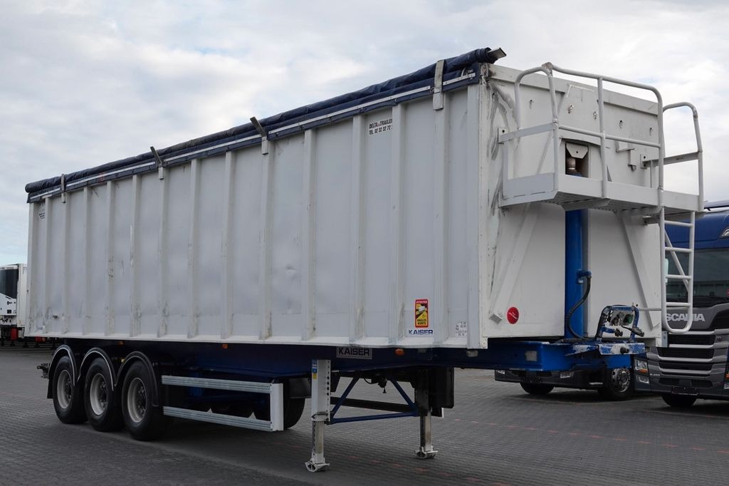 Kaiser WYWROTKA 55 m3 / ALUMINIOWA / WAGA: 5900 KG / SP - Semirremolque lona: foto 1 Kaiser WYWROTKA 55 m3 / ALUMINIOWA / WAGA: 5900 KG / SP - Semirremolque lona: foto 1