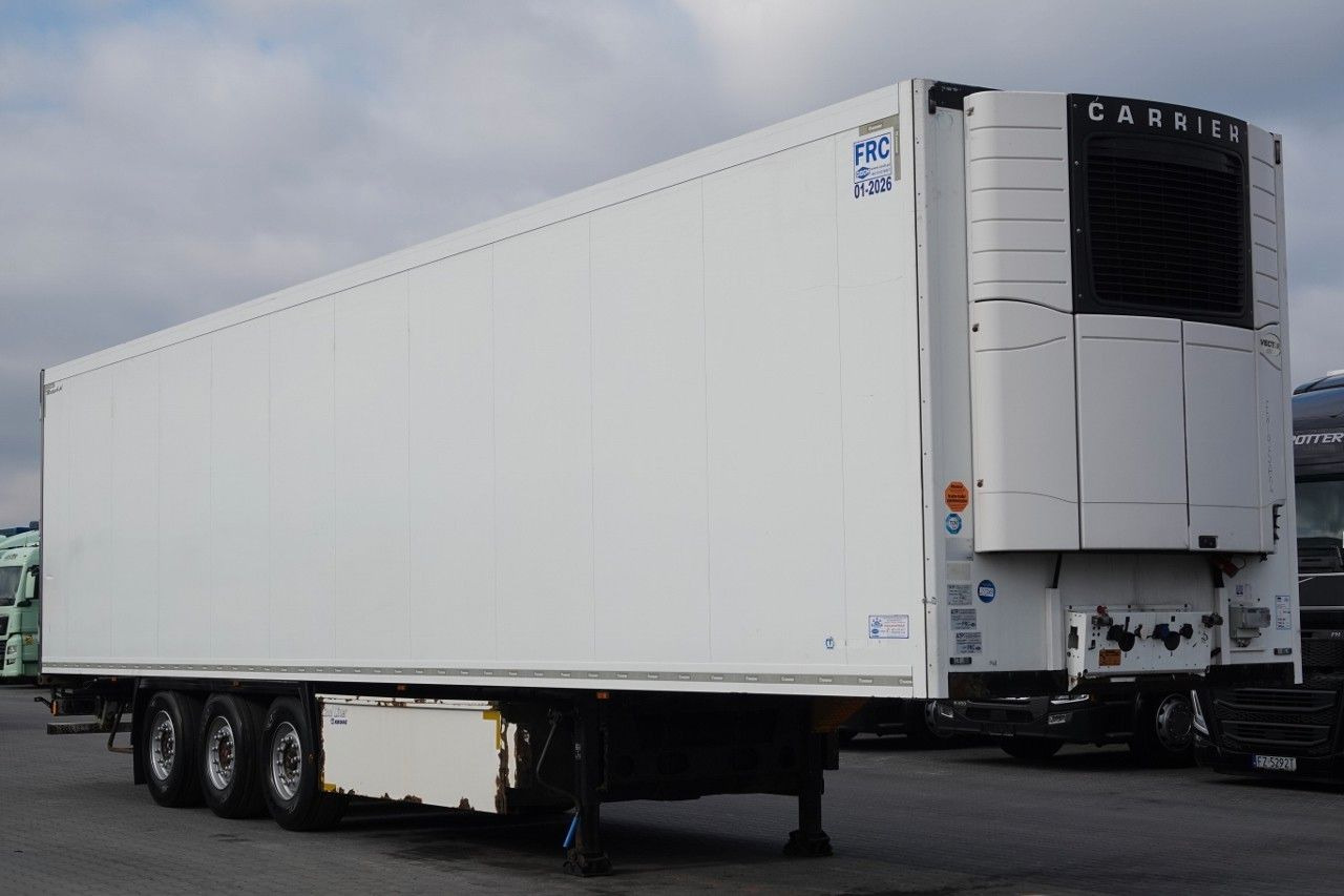 Krone CHŁODNIA / CARRIER VECTOR 1550 / SAF / OŚ PODNO - Frigorífico semirremolque: foto 1 Krone CHŁODNIA / CARRIER VECTOR 1550 / SAF / OŚ PODNO - Frigorífico semirremolque: foto 1