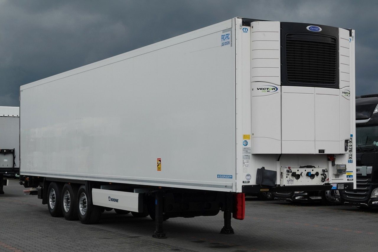 Frigorífico semirremolque Krone CHŁODNIA / CARRIER VECTOR 1950 mt / DOPPELSTOCK: foto 1