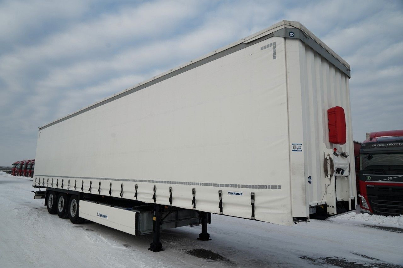 Krone FIRANKA / 2024 ROK / KOSZ NA PALETY / 2 OSIE POD - Semirremolque lona: foto 2 Krone FIRANKA / 2024 ROK / KOSZ NA PALETY / 2 OSIE POD - Semirremolque lona: foto 2