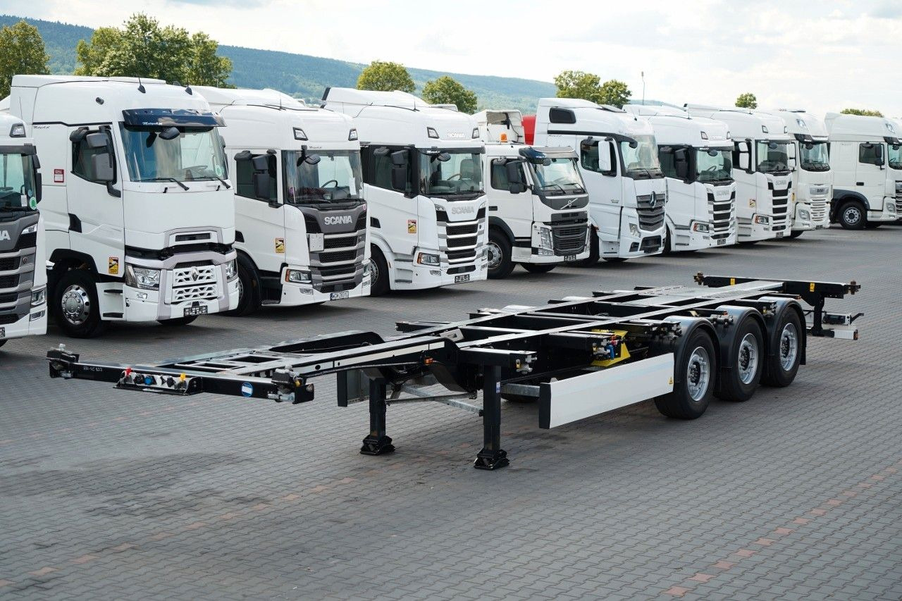 Krone / NACZEPA PODKONTENEROWA / UNIWERSALNA / 2023 RO - Portacontenedore/ Intercambiable semirremolque: foto 1 Krone / NACZEPA PODKONTENEROWA / UNIWERSALNA / 2023 RO - Portacontenedore/ Intercambiable semirremolque: foto 1