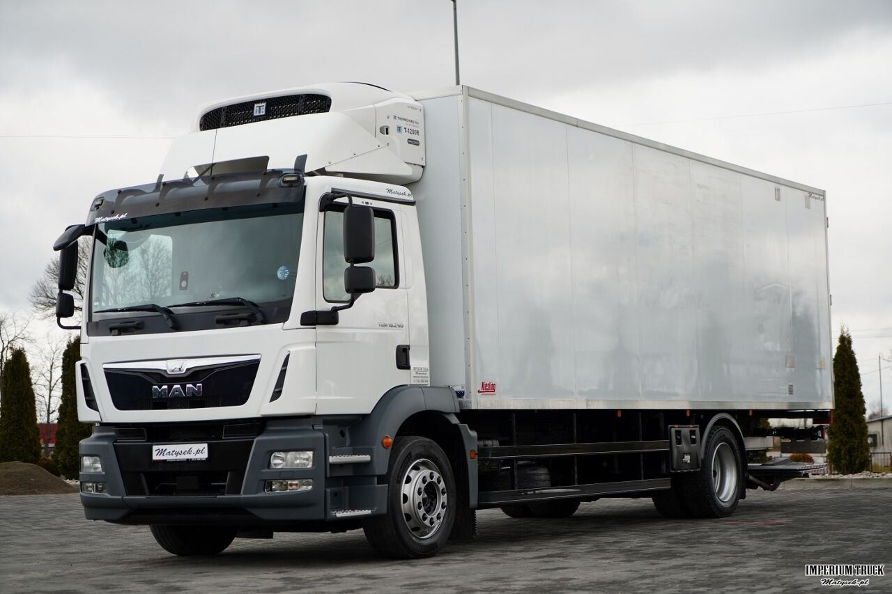 MAN TGM 18.290 / 4x2 / CHŁODNIA 7,8 M / AGREGAT THERMO KING T-1200 R / WINDA ZAŁADOWCZA / MUTLITEMPERATURA / DHOLLANDIA - Frigorífico camión: foto 4 MAN TGM 18.290 / 4x2 / CHŁODNIA 7,8 M / AGREGAT THERMO KING T-1200 R / WINDA ZAŁADOWCZA / MUTLITEMPERATURA / DHOLLANDIA - Frigorífico camión: foto 4