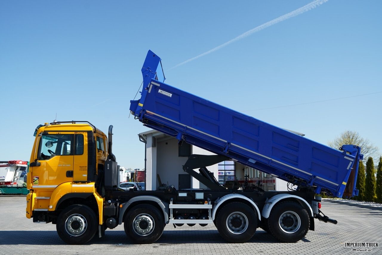 MAN TGS 35.500 / 8x4 / WYWROTKA / HYDROBURTA / BORDMATIK / NAVI / 2019 ROK - Volquete camión: foto 3 MAN TGS 35.500 / 8x4 / WYWROTKA / HYDROBURTA / BORDMATIK / NAVI / 2019 ROK - Volquete camión: foto 3
