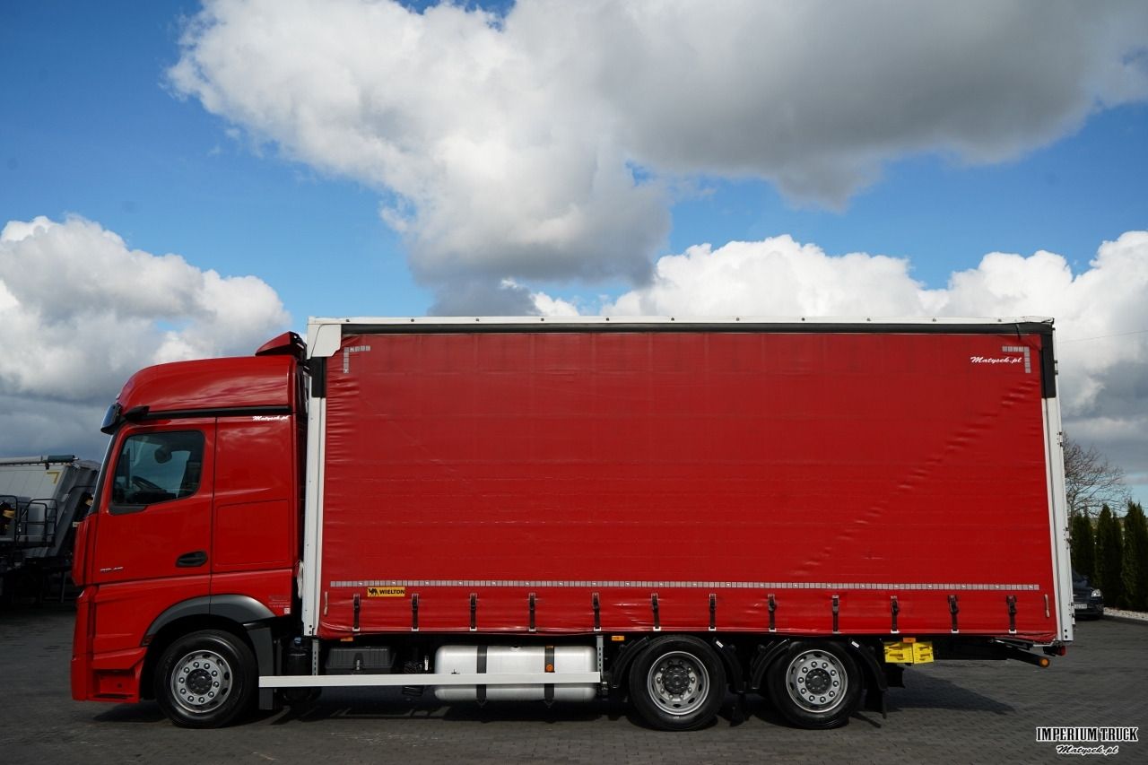 MERCEDES-BENZ ACTROS 2545 / SOLÓWKA / 6x2 / OŚ PODNOSZONA / BIG SPACE / WIELTON / 2021 - Camión lona: foto 2 MERCEDES-BENZ ACTROS 2545 / SOLÓWKA / 6x2 / OŚ PODNOSZONA / BIG SPACE / WIELTON / 2021 - Camión lona: foto 2