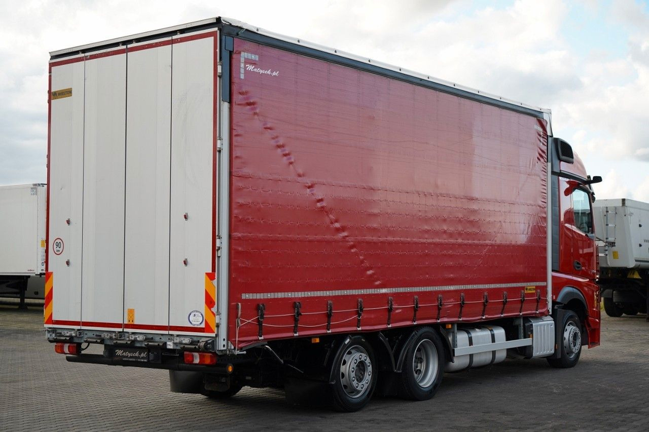 Mercedes-Benz ACTROS 2545 / SOLÓWKA  / 6x2 / OŚ PODNOSZONA / B - Camión lona: foto 4 Mercedes-Benz ACTROS 2545 / SOLÓWKA  / 6x2 / OŚ PODNOSZONA / B - Camión lona: foto 4