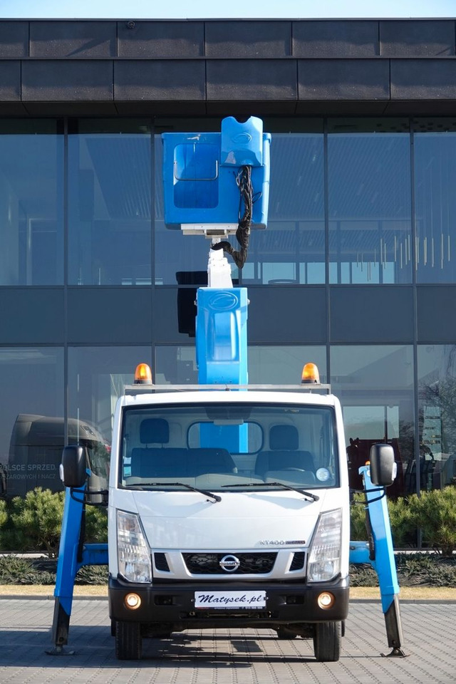 Nissan CABSTAR NT 400 / WZWYŻKA 18 METRÓW / PODNOŚNIK - Camión con plataforma elevadora: foto 4 Nissan CABSTAR NT 400 / WZWYŻKA 18 METRÓW / PODNOŚNIK - Camión con plataforma elevadora: foto 4