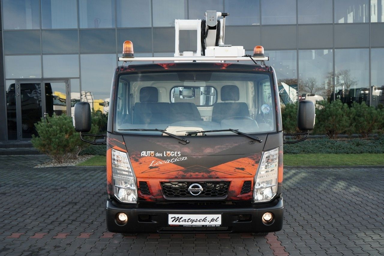 Camión con plataforma elevadora Nissan CABSTAR / ZWYŻKA 16,3 METRÓW / BLIŹNIAK / UDŹWIG: foto 9