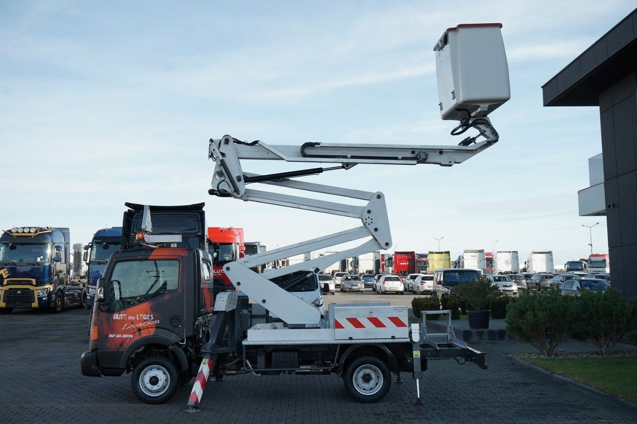 Nissan CABSTAR / ZWYŻKA 16,3 METRÓW / BLIŹNIAK / UDŹWIG - Camión con plataforma elevadora: foto 3 Nissan CABSTAR / ZWYŻKA 16,3 METRÓW / BLIŹNIAK / UDŹWIG - Camión con plataforma elevadora: foto 3
