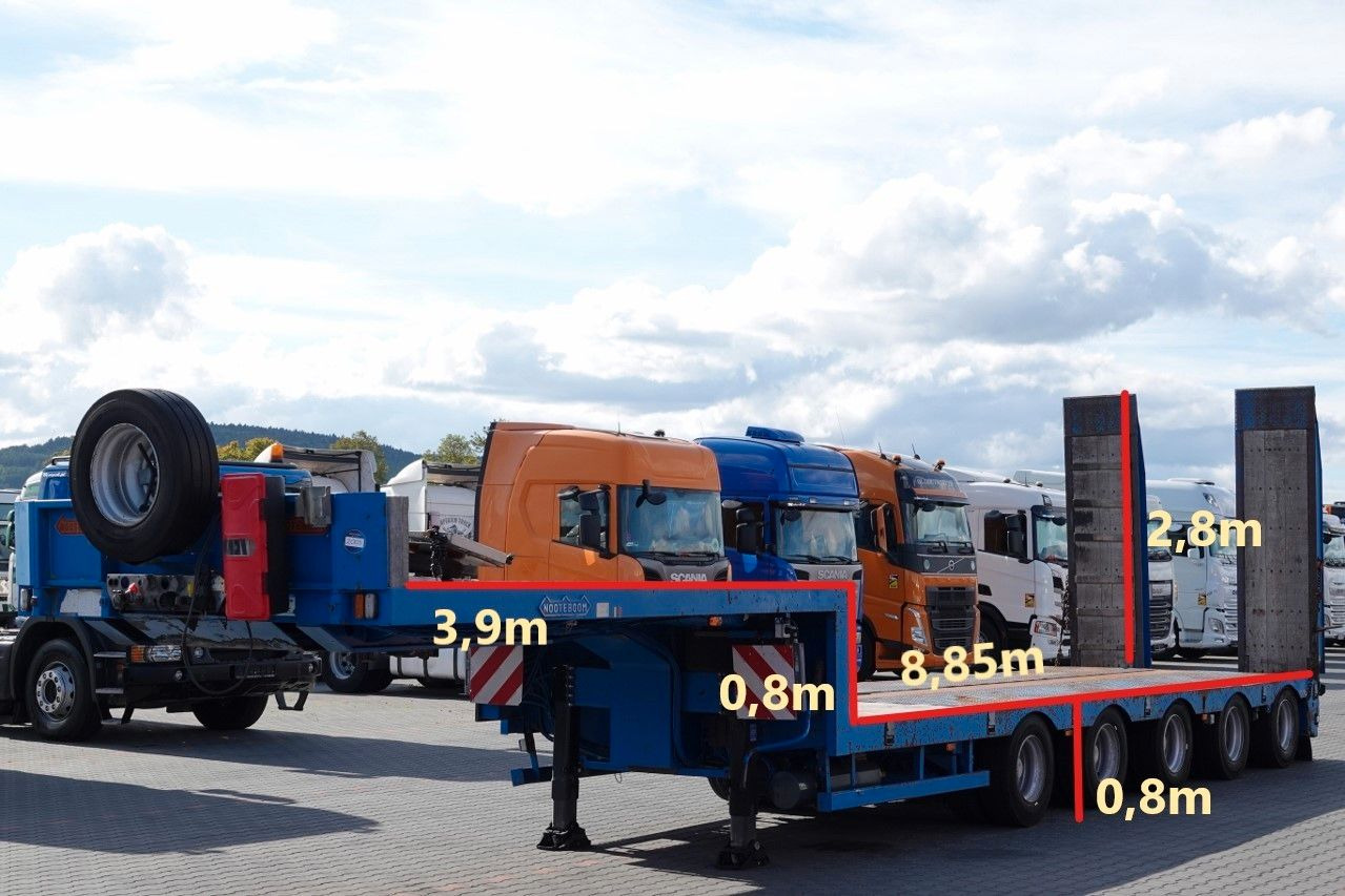 Nooteboom NISKOPODWOZIE / DMC: 80 000 KG / 5 OSI / SKRĘTNE - Góndola rebajadas semirremolque: foto 2 Nooteboom NISKOPODWOZIE / DMC: 80 000 KG / 5 OSI / SKRĘTNE - Góndola rebajadas semirremolque: foto 2