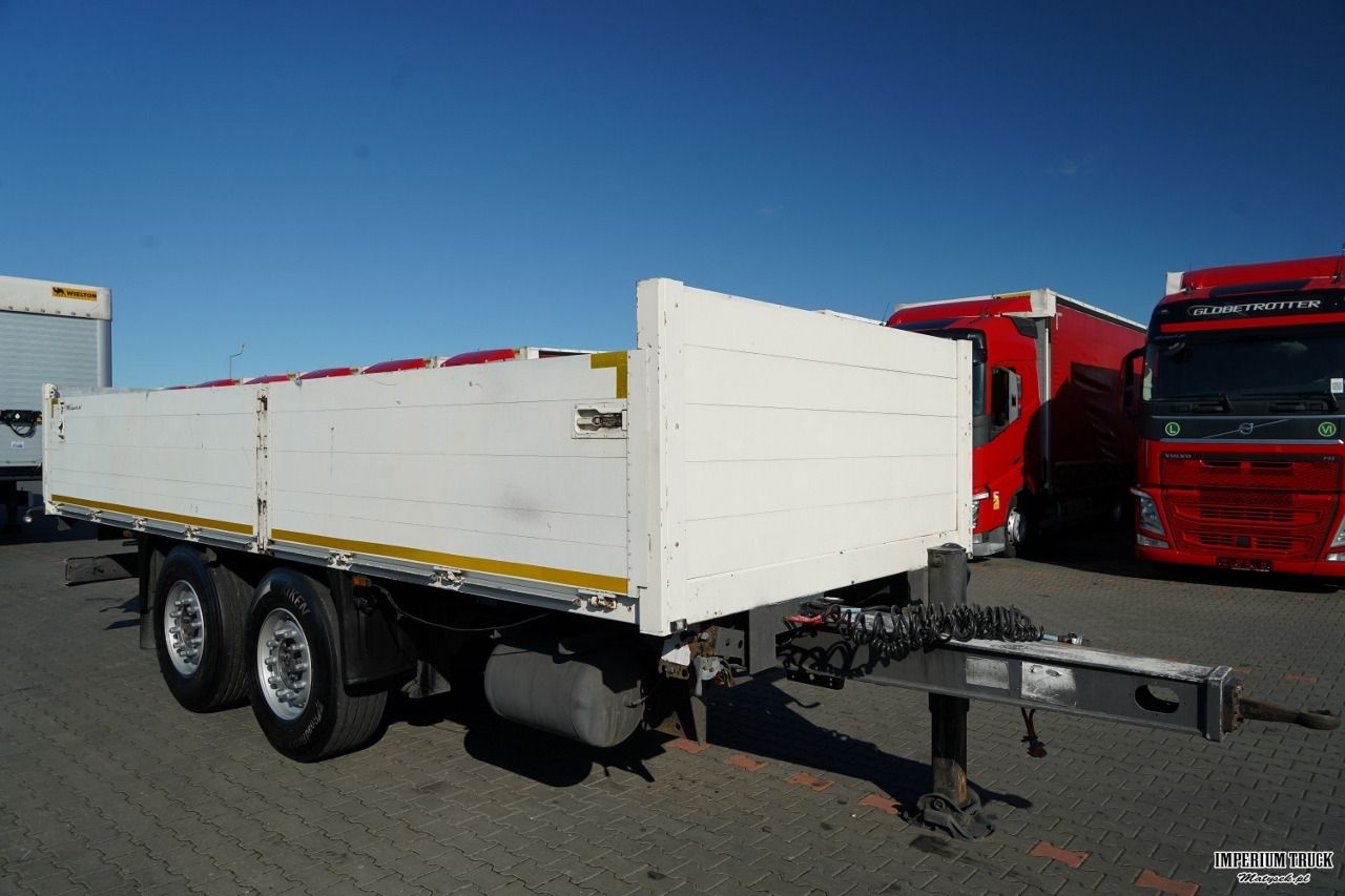 ORTEN / PRZYCZEPA BURTOWA 6,5M / DO BUDOWLANKI / OŚ PODNOSZONA / SAF / - Remolque plataforma/ Caja abierta: foto 2 ORTEN / PRZYCZEPA BURTOWA 6,5M / DO BUDOWLANKI / OŚ PODNOSZONA / SAF / - Remolque plataforma/ Caja abierta: foto 2