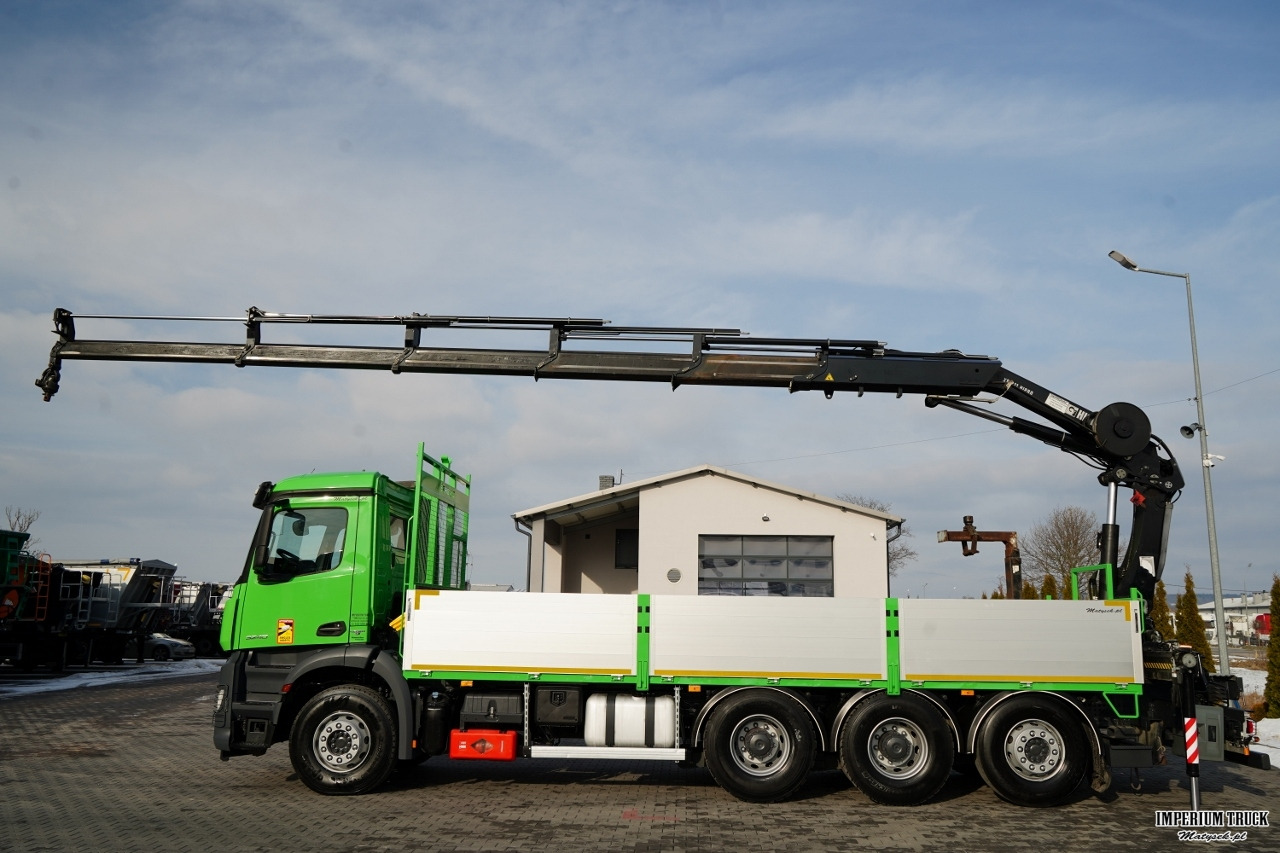 MERCEDES AROCS 3240 / 8x4 / SKRZYNIOWY- 7,2 M / + HDS HIAB 211 / STEROWANIE RADIOWE / ROTATOR / WIDŁY / OŚ PODNOSZONA / EURO 6 - Otros: foto 2 MERCEDES AROCS 3240 / 8x4 / SKRZYNIOWY- 7,2 M / + HDS HIAB 211 / STEROWANIE RADIOWE / ROTATOR / WIDŁY / OŚ PODNOSZONA / EURO 6 - Otros: foto 2
