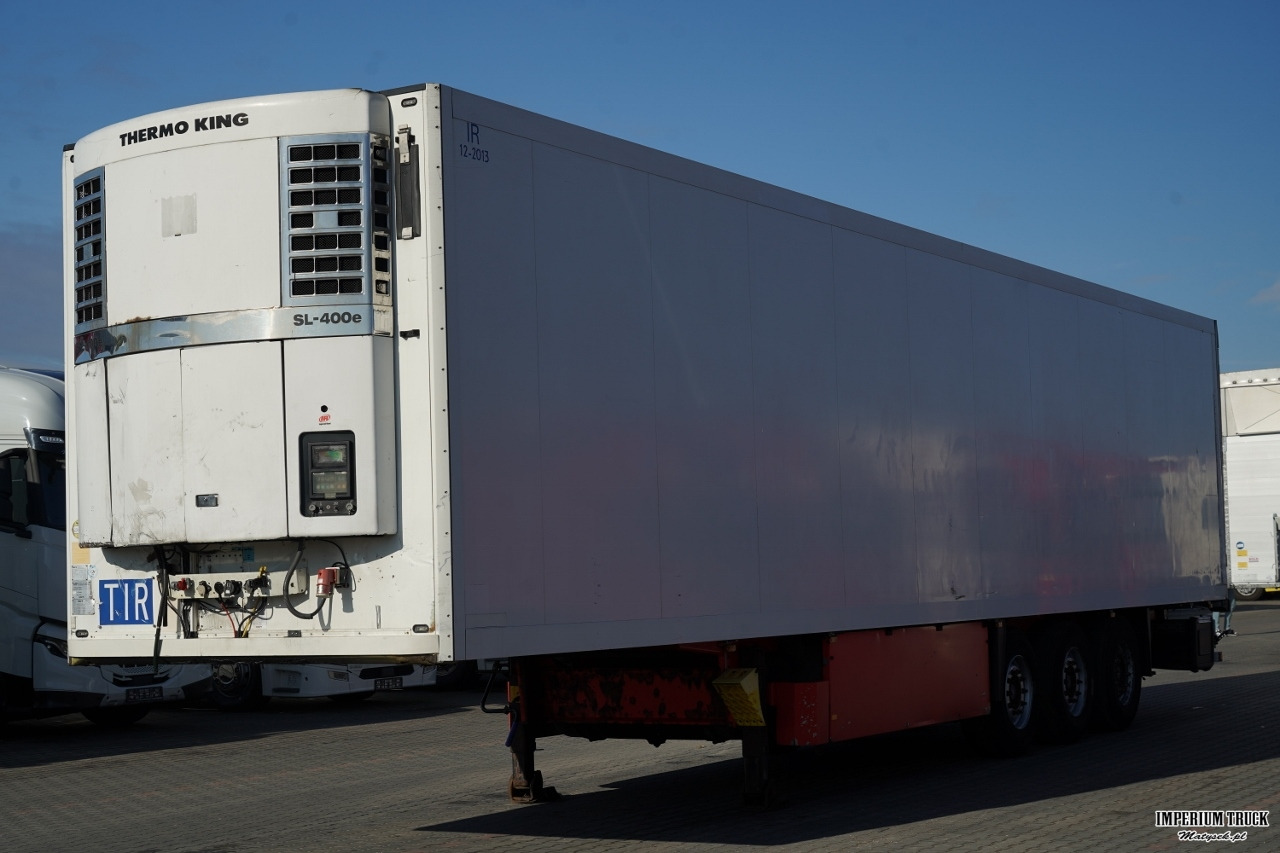 SCHMITZ CARGOBULL / CHŁODNIA / THERMO KING SL-400e / OŚ PODNOSZONA / KOSZ NA PALETY - Frigorífico semirremolque: foto 3 SCHMITZ CARGOBULL / CHŁODNIA / THERMO KING SL-400e / OŚ PODNOSZONA / KOSZ NA PALETY - Frigorífico semirremolque: foto 3