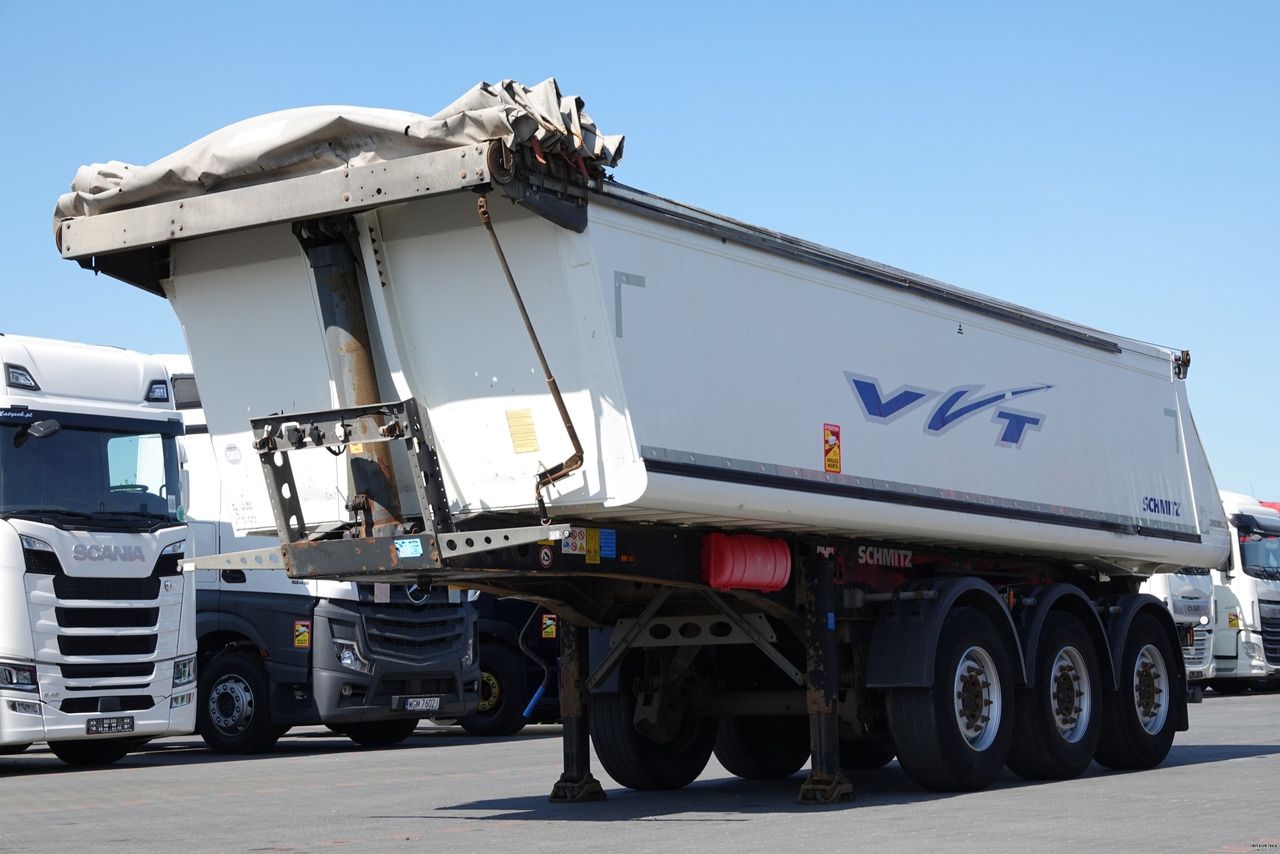 SCHMITZ WYWROTKA / 23 m3 / ALUMINIOWA / OŚ PODNOSZONA / SPROWADZONA - Volquete semirremolque: foto 3 SCHMITZ WYWROTKA / 23 m3 / ALUMINIOWA / OŚ PODNOSZONA / SPROWADZONA - Volquete semirremolque: foto 3