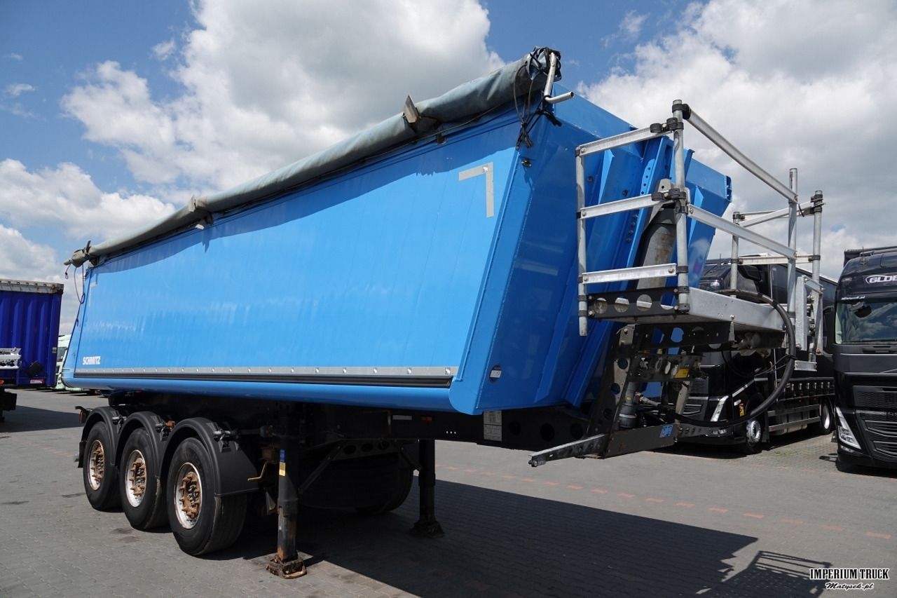 SCHMITZ / WYWROTKA 28 M3 / ALUMINIOWA / OŚ PODNOSZONA - Volquete semirremolque: foto 2 SCHMITZ / WYWROTKA 28 M3 / ALUMINIOWA / OŚ PODNOSZONA - Volquete semirremolque: foto 2