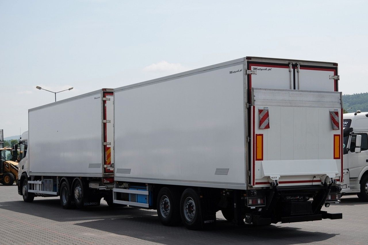 Scania P 410 / CHŁODNIA / ZESTAW TANDEM / PRZEJAZDOWY / - Frigorífico camión: foto 4 Scania P 410 / CHŁODNIA / ZESTAW TANDEM / PRZEJAZDOWY / - Frigorífico camión: foto 4