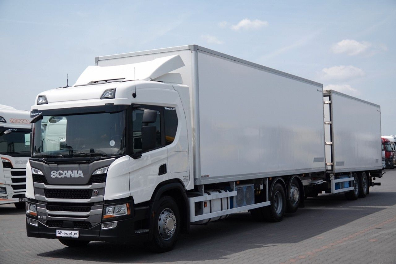 Scania P 410 / CHŁODNIA / ZESTAW TANDEM / PRZEJAZDOWY / - Frigorífico camión: foto 2 Scania P 410 / CHŁODNIA / ZESTAW TANDEM / PRZEJAZDOWY / - Frigorífico camión: foto 2