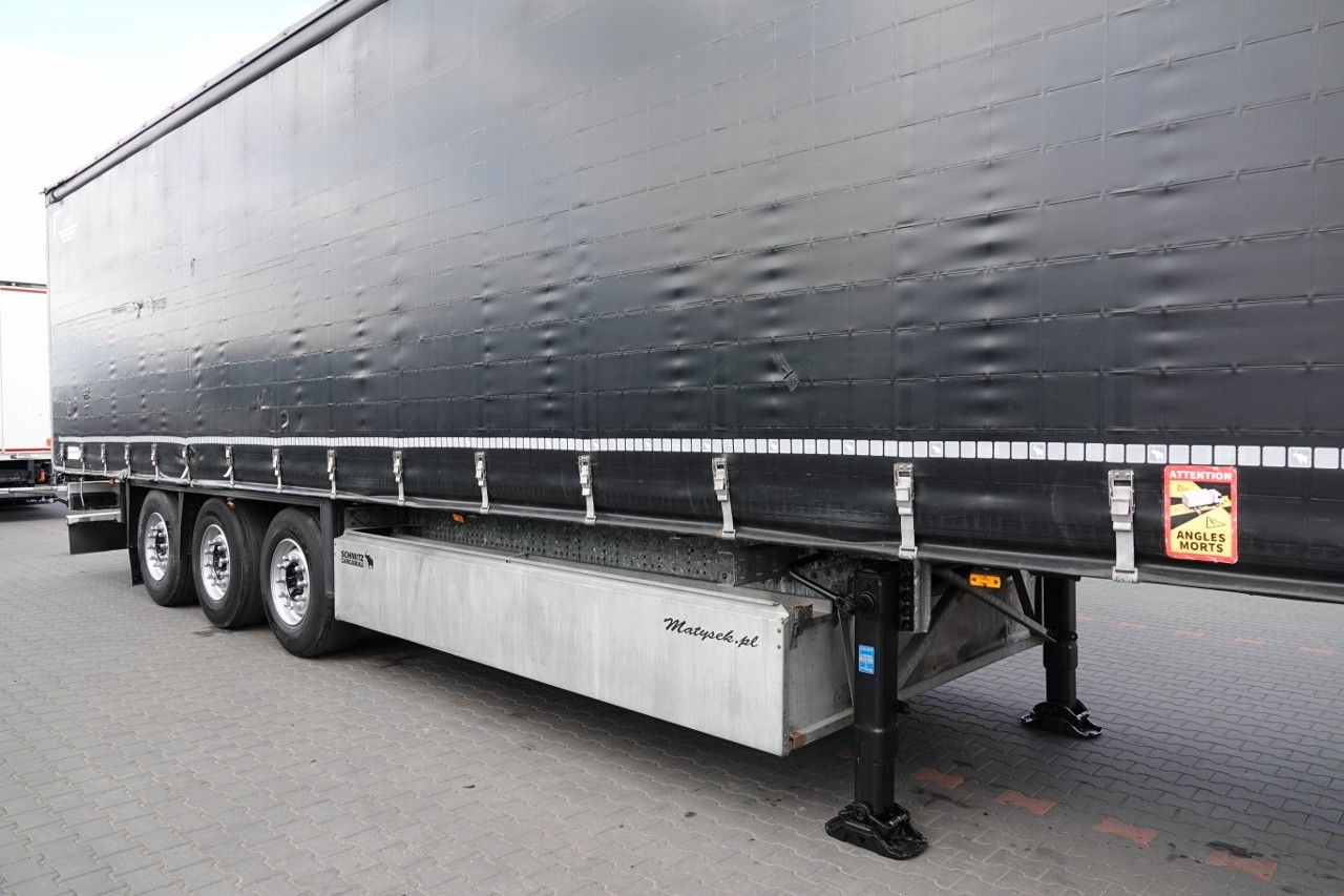 Schmitz Cargobull FIRANKA / KOSZ NA PALETY / 2X OŚ PODNOSZONA / - Semirremolque lona: foto 5 Schmitz Cargobull FIRANKA / KOSZ NA PALETY / 2X OŚ PODNOSZONA / - Semirremolque lona: foto 5
