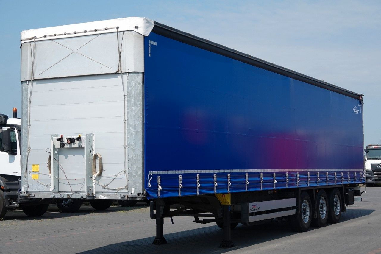 Schmitz Cargobull FIRANKA / MULDA DO STALI 9 M / DACH PODNOSZONY - Semirremolque lona: foto 1 Schmitz Cargobull FIRANKA / MULDA DO STALI 9 M / DACH PODNOSZONY - Semirremolque lona: foto 1