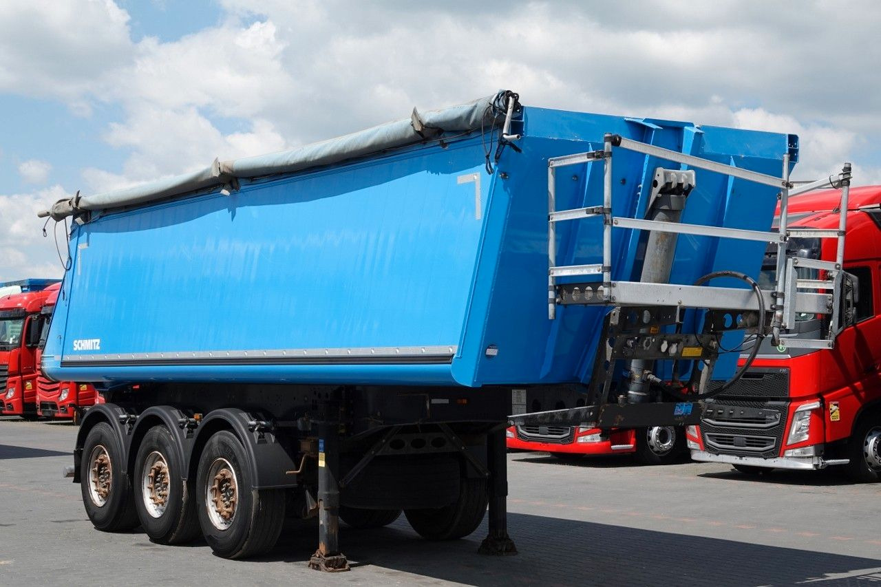 Schmitz Cargobull WYWROTKA 28 M3 / ALUMINIOWA / OŚ PODNOSZONA - Volquete semirremolque: foto 1 Schmitz Cargobull WYWROTKA 28 M3 / ALUMINIOWA / OŚ PODNOSZONA - Volquete semirremolque: foto 1