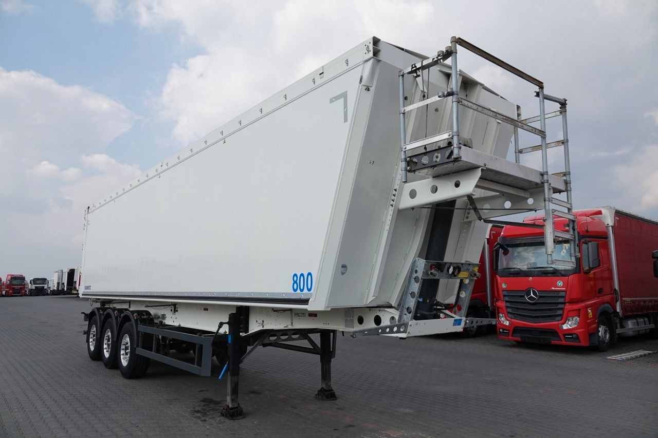Schmitz Cargobull WYWROTKA 60 M3 / ALUMINIOWA / KLAPO-DRZWI / OŚ - Volquete semirremolque: foto 5 Schmitz Cargobull WYWROTKA 60 M3 / ALUMINIOWA / KLAPO-DRZWI / OŚ - Volquete semirremolque: foto 5