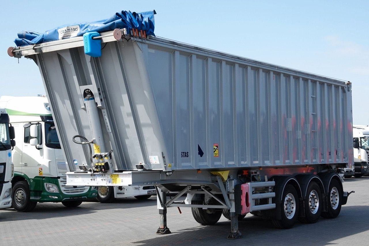 Stas WYWROTKA 43 m3 / ALUMINIOWA / OŚ PODNOSZONA / - Volquete semirremolque: foto 2 Stas WYWROTKA 43 m3 / ALUMINIOWA / OŚ PODNOSZONA / - Volquete semirremolque: foto 2