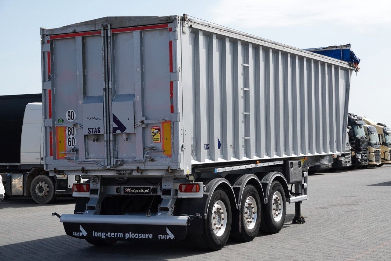 Stas WYWROTKA 43 m3 / ALUMINIOWA / OŚ PODNOSZONA / - Volquete semirremolque: foto 5 Stas WYWROTKA 43 m3 / ALUMINIOWA / OŚ PODNOSZONA / - Volquete semirremolque: foto 5