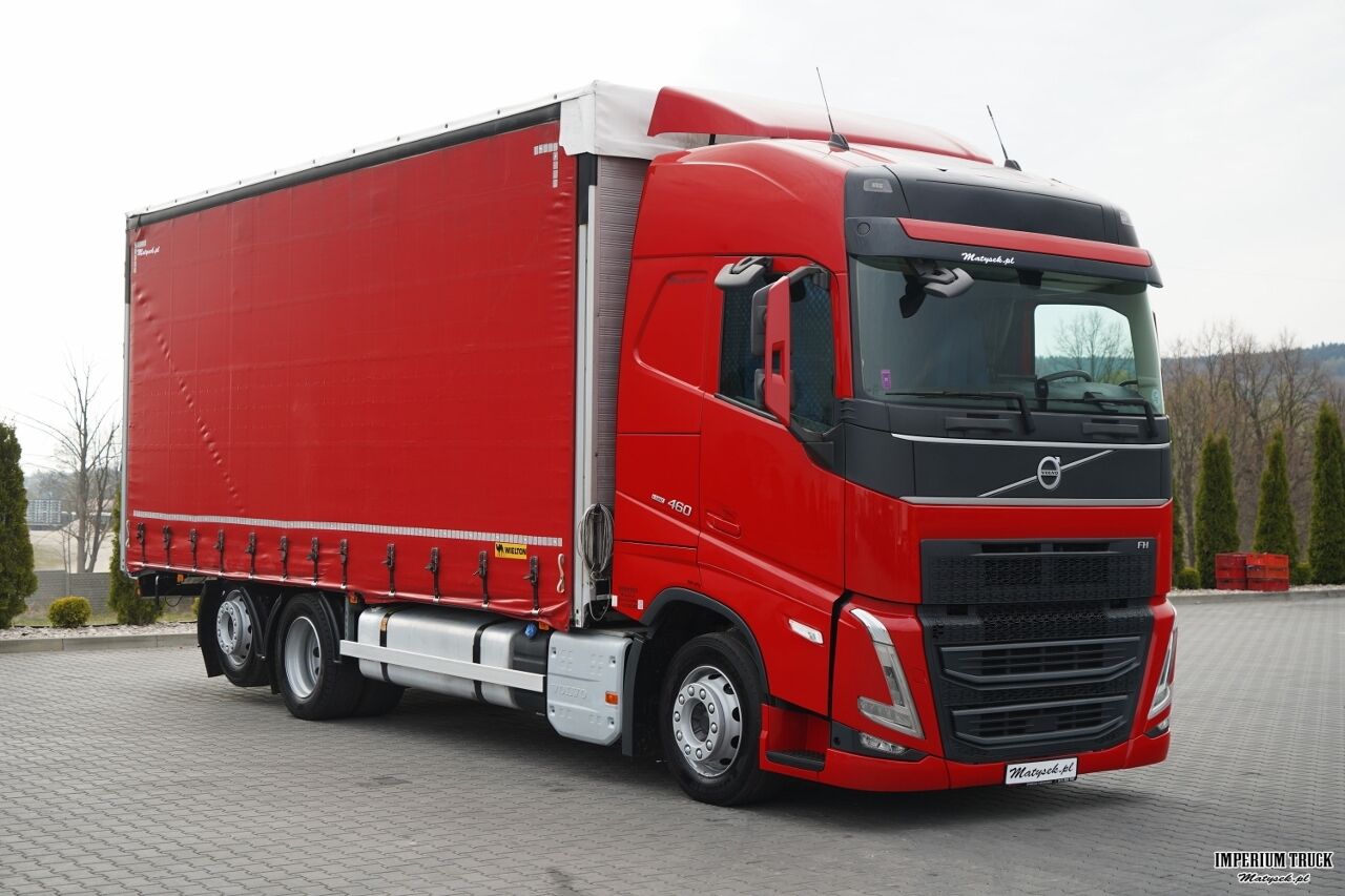 VOLVO FH 460 / SOLÓWKA / I-SAVE / KLIMA POSTOJOWA / OŚ PODNOSZONA I SKRĘTNA / 2021 ROK / - Camión lona: foto 1 VOLVO FH 460 / SOLÓWKA / I-SAVE / KLIMA POSTOJOWA / OŚ PODNOSZONA I SKRĘTNA / 2021 ROK / - Camión lona: foto 1