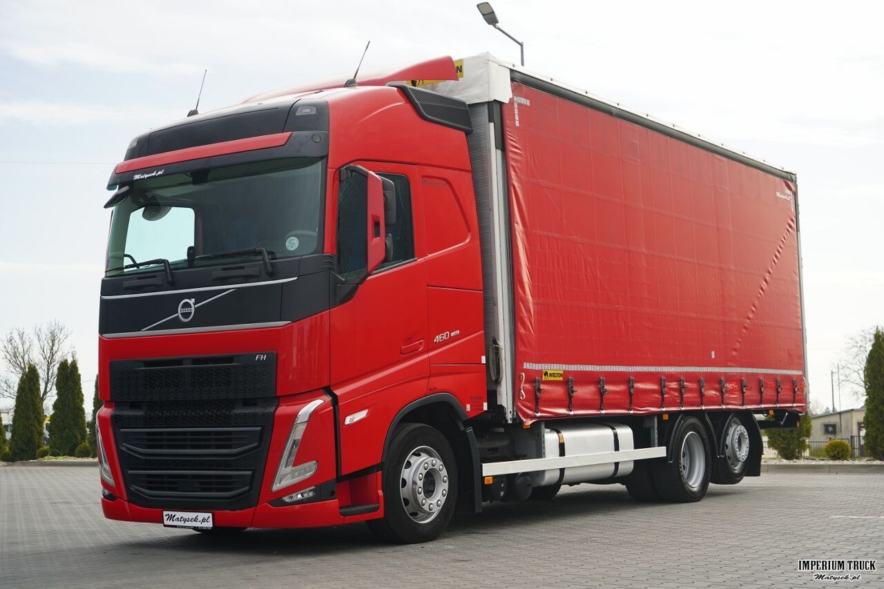 VOLVO FH 460 / SOLÓWKA / I-SAVE / KLIMA POSTOJOWA / OŚ PODNOSZONA I SKRĘTNA / 2021 ROK / - Camión lona: foto 4 VOLVO FH 460 / SOLÓWKA / I-SAVE / KLIMA POSTOJOWA / OŚ PODNOSZONA I SKRĘTNA / 2021 ROK / - Camión lona: foto 4