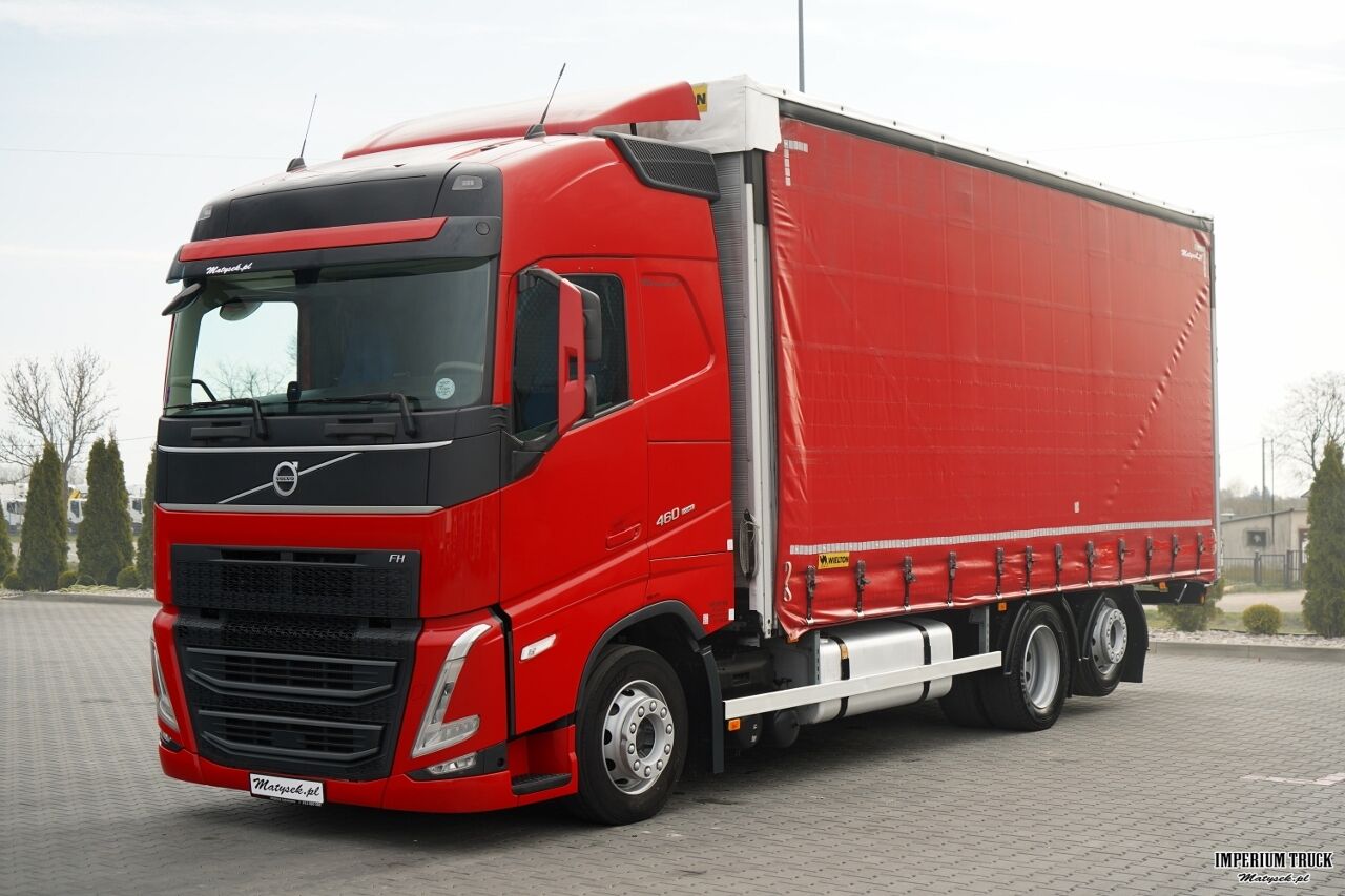 VOLVO FH 460 / SOLÓWKA / I-SAVE / KLIMA POSTOJOWA / OŚ PODNOSZONA I SKRĘTNA / 2021 ROK / - Camión lona: foto 3 VOLVO FH 460 / SOLÓWKA / I-SAVE / KLIMA POSTOJOWA / OŚ PODNOSZONA I SKRĘTNA / 2021 ROK / - Camión lona: foto 3