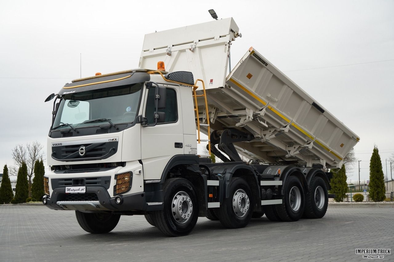 VOLVO FMX 420 / 8X4 / WYWROTKA 2 STRONNA / HYDROBURTA / HYDROKLAPA / BODRMATIC / MEILLER KIPPER / I-SHIFT/ EURO 5 - Volquete camión: foto 1 VOLVO FMX 420 / 8X4 / WYWROTKA 2 STRONNA / HYDROBURTA / HYDROKLAPA / BODRMATIC / MEILLER KIPPER / I-SHIFT/ EURO 5 - Volquete camión: foto 1