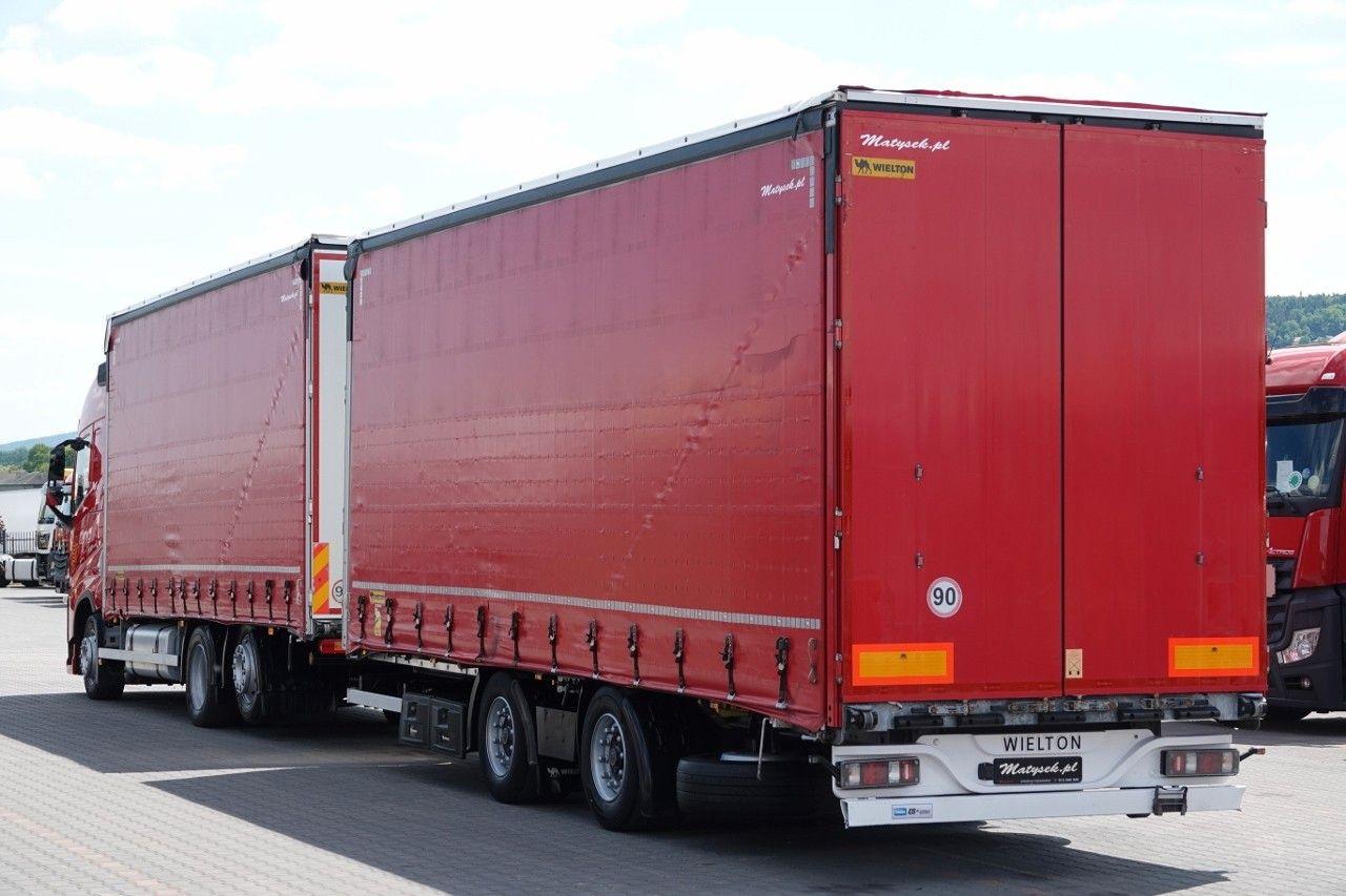 Volvo FH 460 / ZESTAW TANDEM 120 M3 / I-PARK COOL - Camión lona: foto 3 Volvo FH 460 / ZESTAW TANDEM 120 M3 / I-PARK COOL - Camión lona: foto 3