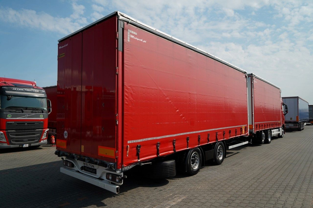 Volvo FH 460 / ZESTAW TANDEM / PRZEJAZDOWY / MEGA / I- - Camión lona: foto 4 Volvo FH 460 / ZESTAW TANDEM / PRZEJAZDOWY / MEGA / I- - Camión lona: foto 4