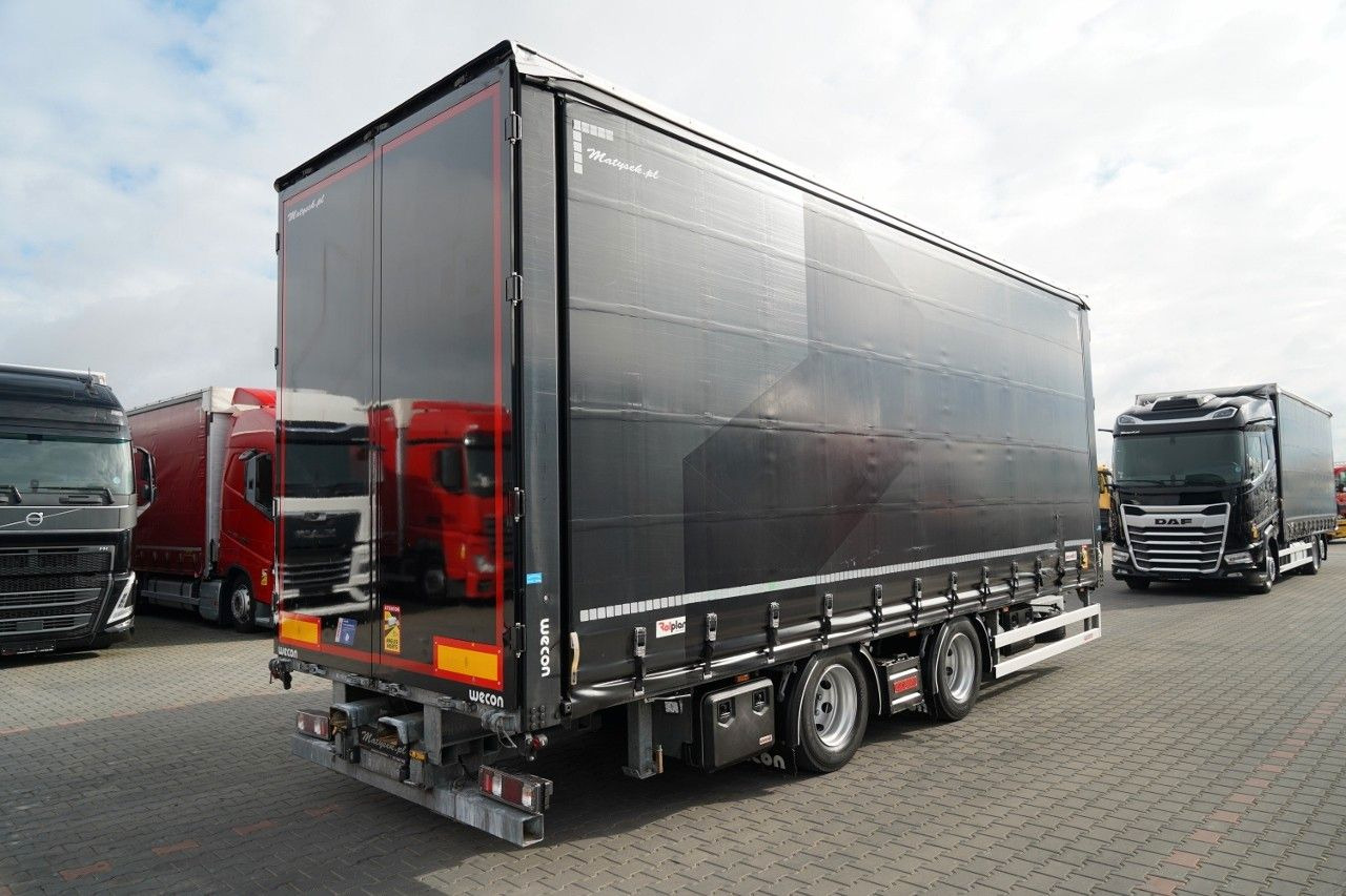 Wecon PRZYCZEPA - 7,7 M / TANDEM / PRZEJAZDOWA / OŚ - Remolque con toldo: foto 5 Wecon PRZYCZEPA - 7,7 M / TANDEM / PRZEJAZDOWA / OŚ - Remolque con toldo: foto 5