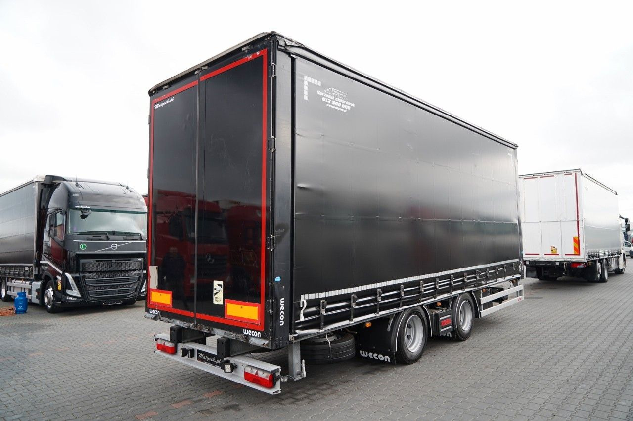 Wecon PRZYCZEPA - 7,7 M / TANDEM / PRZEJAZDOWA / - Remolque con toldo: foto 5 Wecon PRZYCZEPA - 7,7 M / TANDEM / PRZEJAZDOWA / - Remolque con toldo: foto 5