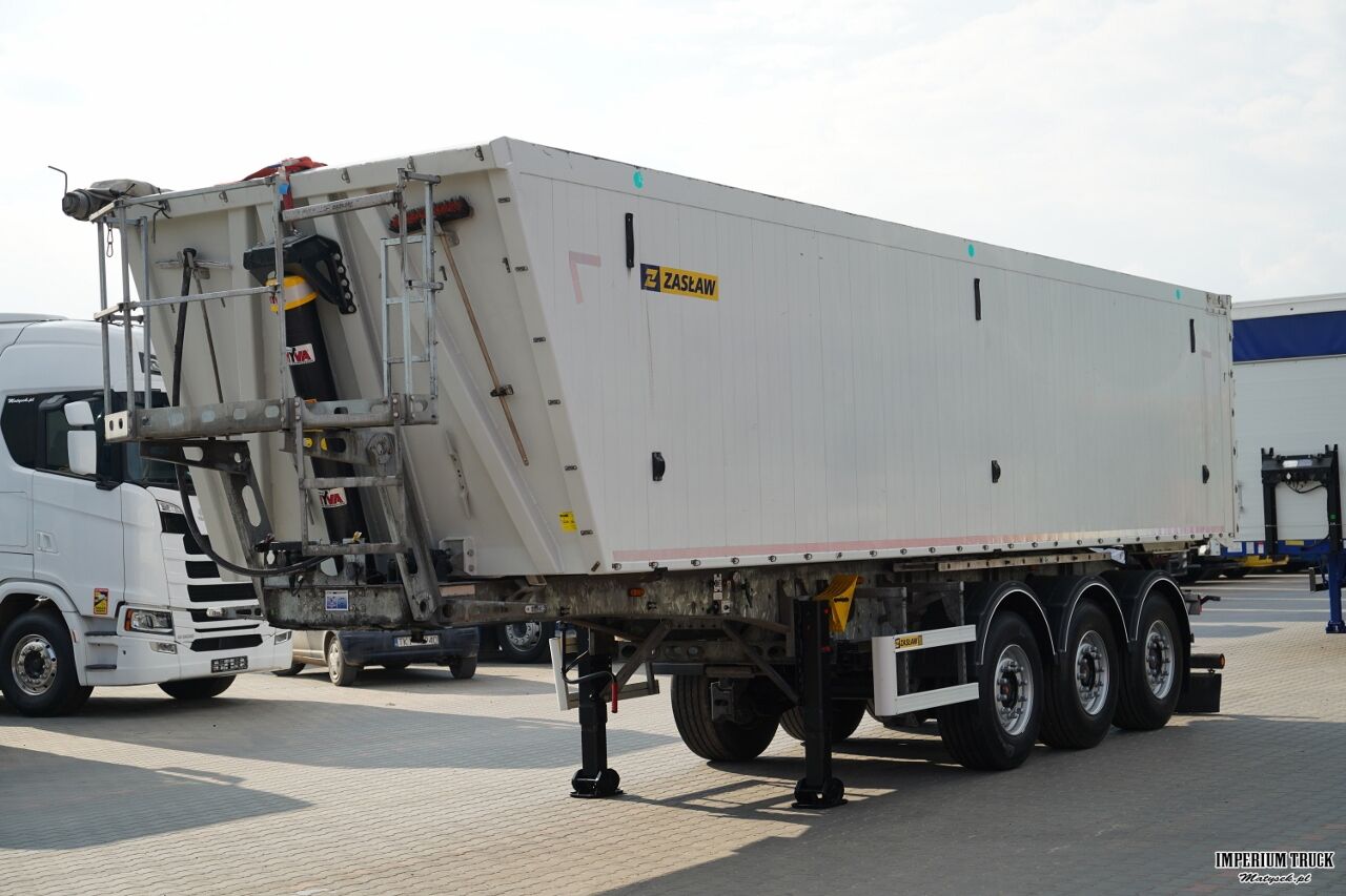 ZASŁAW / WYWROTKA ALUMINIOWA / 43 m3 / OŚ PODNOSZONA / OSIE SAF - Volquete semirremolque: foto 3 ZASŁAW / WYWROTKA ALUMINIOWA / 43 m3 / OŚ PODNOSZONA / OSIE SAF - Volquete semirremolque: foto 3