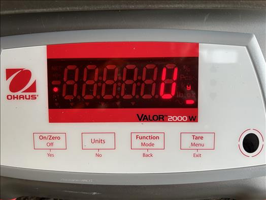 Ohaus Valor2000 platform scale - Maquinaria de alimentación: foto 5 Ohaus Valor2000 platform scale - Maquinaria de alimentación: foto 5