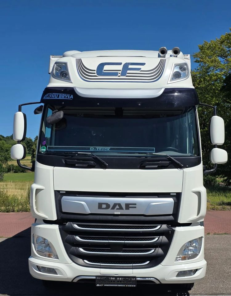 DAF CF290/CF320/FIRANKA/WINDA DHOLLANDIA / E6/JEDEN WŁAŚCICIEL/SPROWADZONY/22PALETY/2019/PODNOSZONY DACH/ JAK NOWY - Camión lona: foto 3 DAF CF290/CF320/FIRANKA/WINDA DHOLLANDIA / E6/JEDEN WŁAŚCICIEL/SPROWADZONY/22PALETY/2019/PODNOSZONY DACH/ JAK NOWY - Camión lona: foto 3